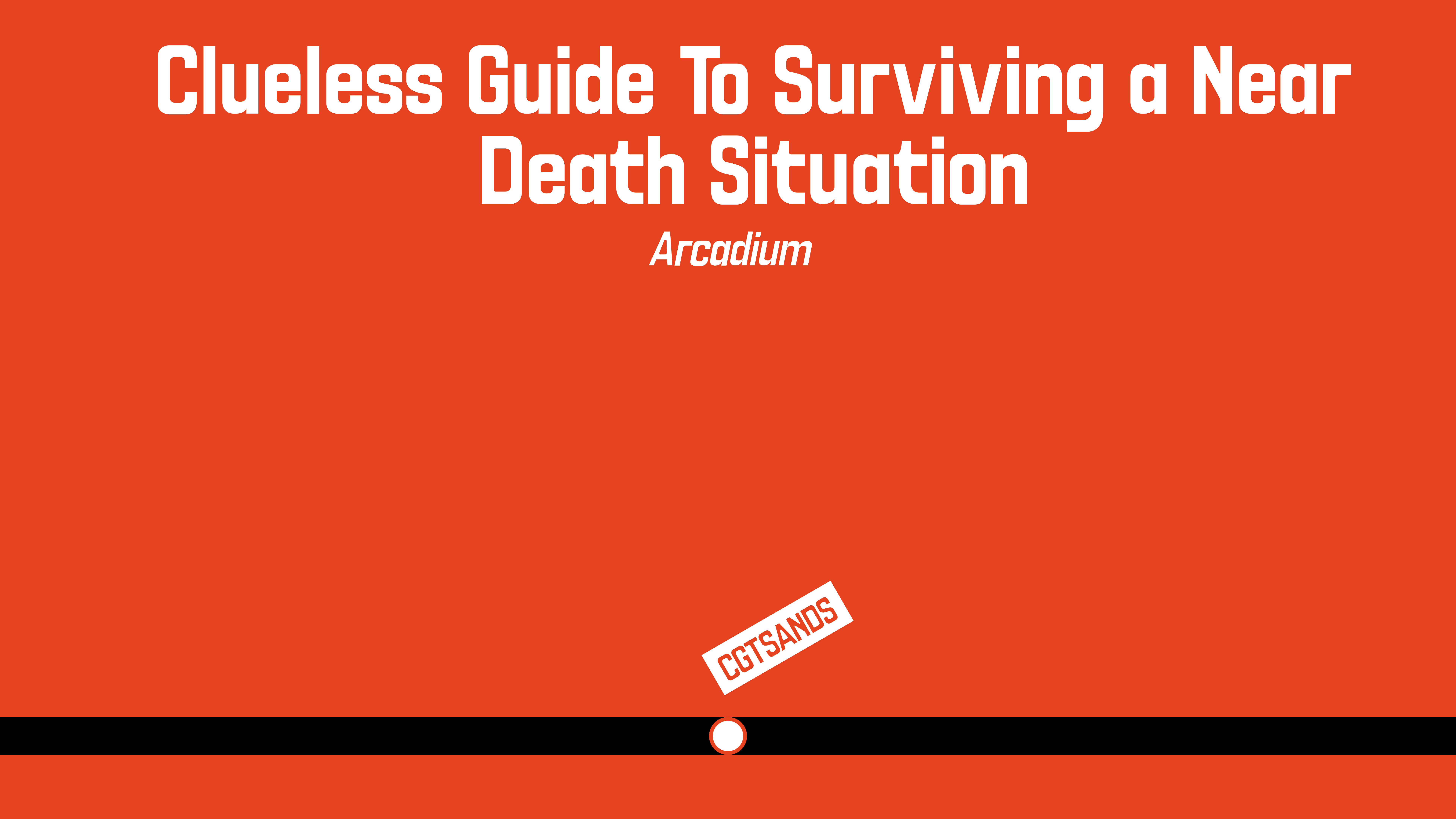 clueless guide to surviving a near death situation cover